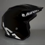 Casco airoh trr steel nero