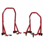 Coppia Cavalletti moto - anteriore + posteriore
