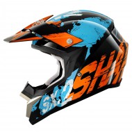 Light Blue-Orange-Black
