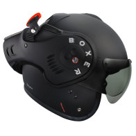 Roof Boxer V8 Full Black Helmet