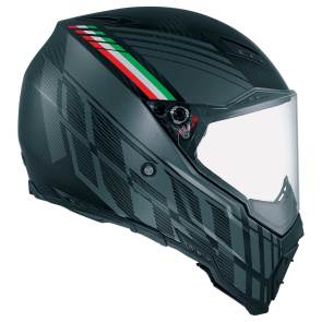 Agv AX-8 Naked Carbon Black Forest Helmet