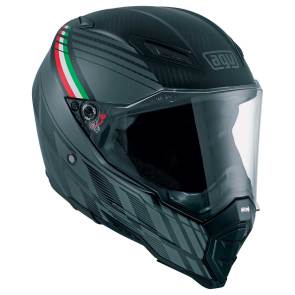 Agv AX-8 Naked Carbon Black Forest 002