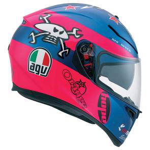 Agv K-3 SV Guy Martin Pink Helmet