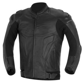 Alpinestars Black Shadow Phantom Leather Jacket