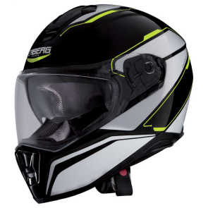 Caberg Drift Tour black-white-yellow fluo