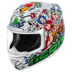 Icon Airmada Lucky Lid 2 white