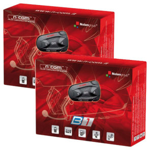 Nolan N-Com B1 Twin Pack