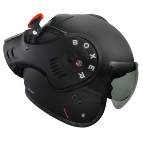 Roof Boxer V8 Full Black Helmet