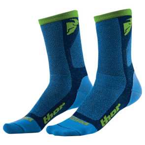 Thor Dual Sport Cool Sock blue-green