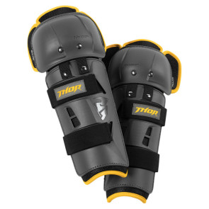Thor Sector Gp Kneeguard Charcoal yellow