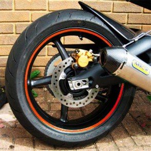Wheel Stripes Red