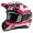 black-fuchsia-white