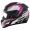 black-fuchsia-white