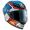 blue-orange-white
