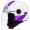 white-purple