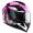 black-pink-white