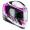 black-fuchsia-white