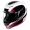 black-pink-white