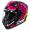 black-pink-white