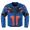 light blue-orange-black