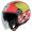 white-yellow-black-red