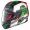 black-red-white-green