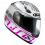 White-Fuchsia-Grey
